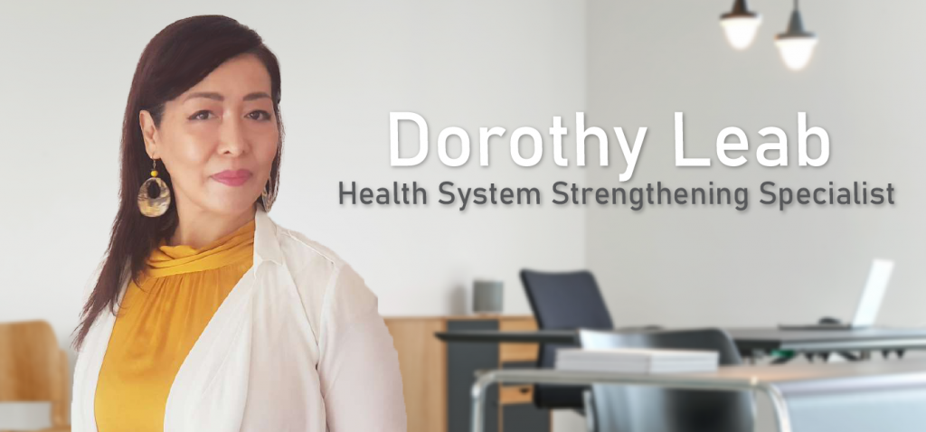 Dorothy Leab - GaneshAID's Health system strengthening specialist