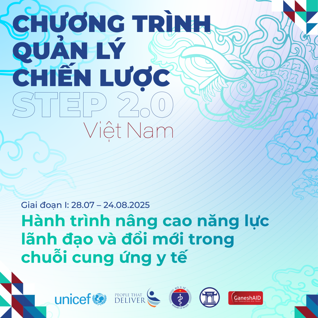 GaneshAID, UNICEF, PtD và các Cơ quan Y tế Việt Nam khởi động STEP 2.0 nhằm phát triển năng lực lãnh đạo y tế công