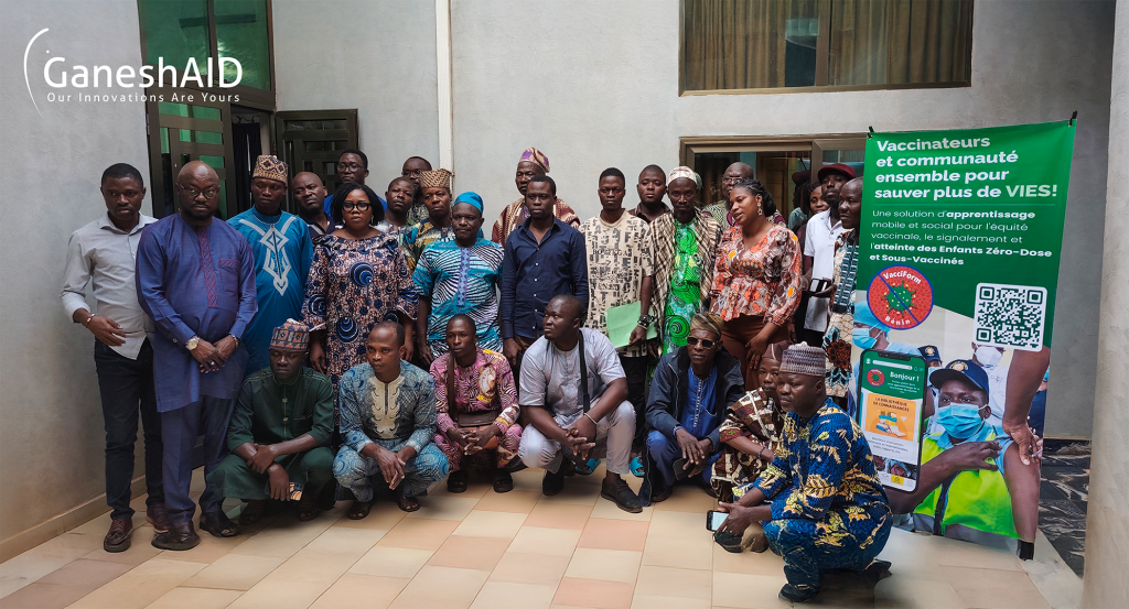 VacciForm and C2P: Digital Solutions Empowering Communities for Immunization in Benin